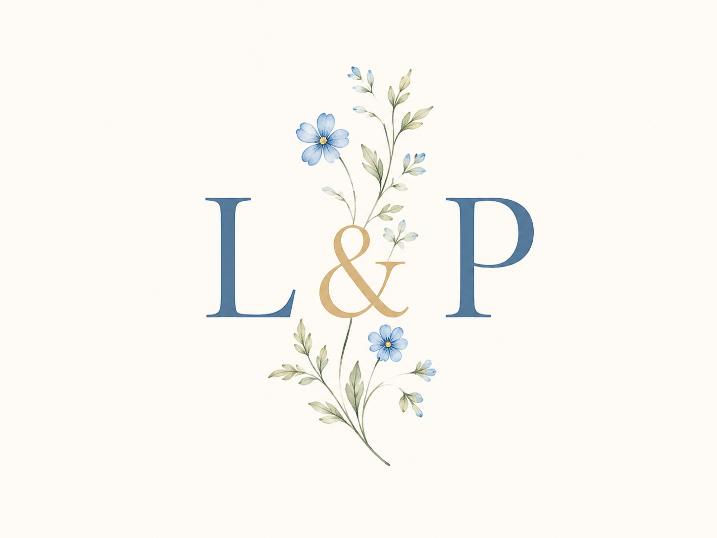Monogram L a P